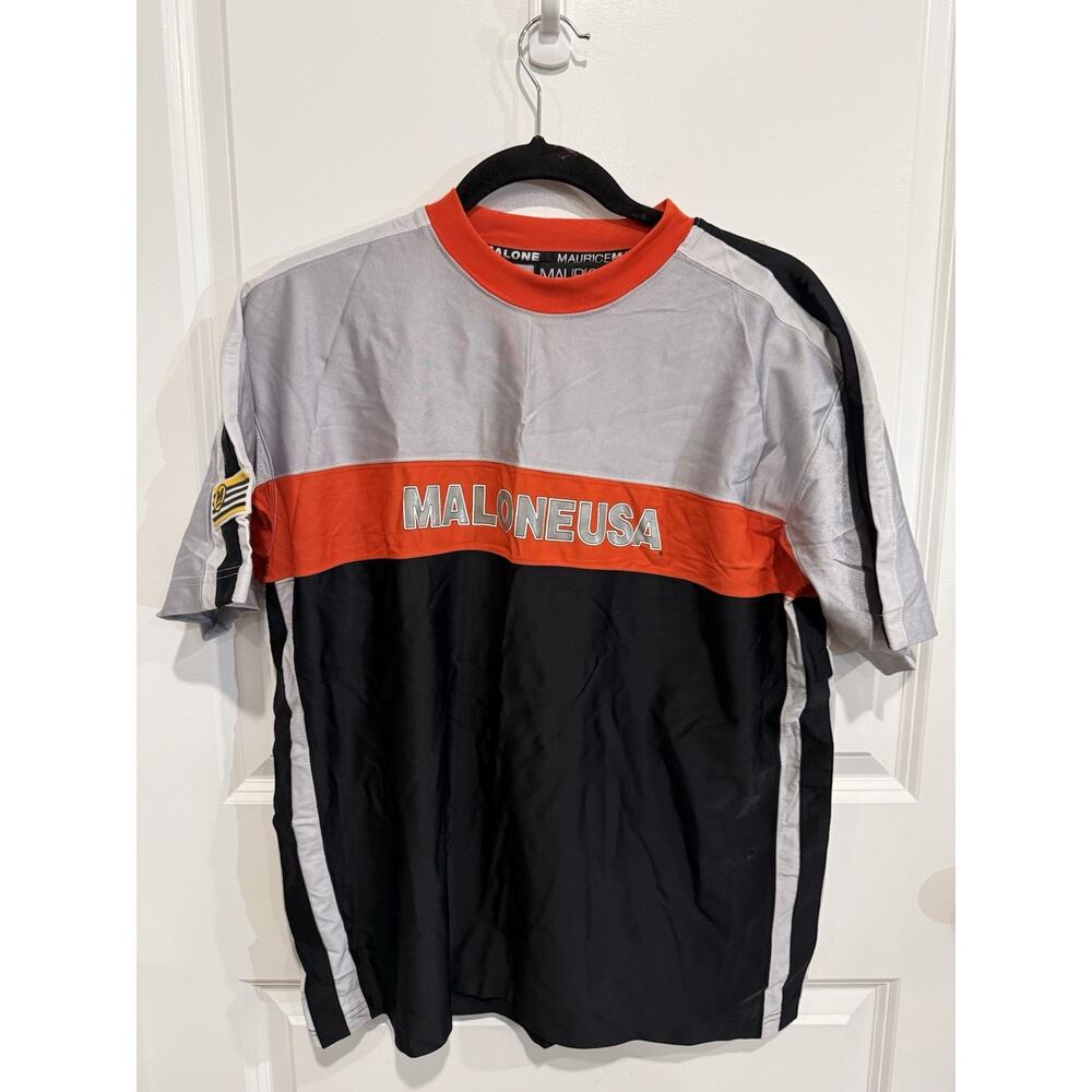 Maloneusa Maurice Malone Vintage Shirt Malone Design 90s Streetwear Men's XL